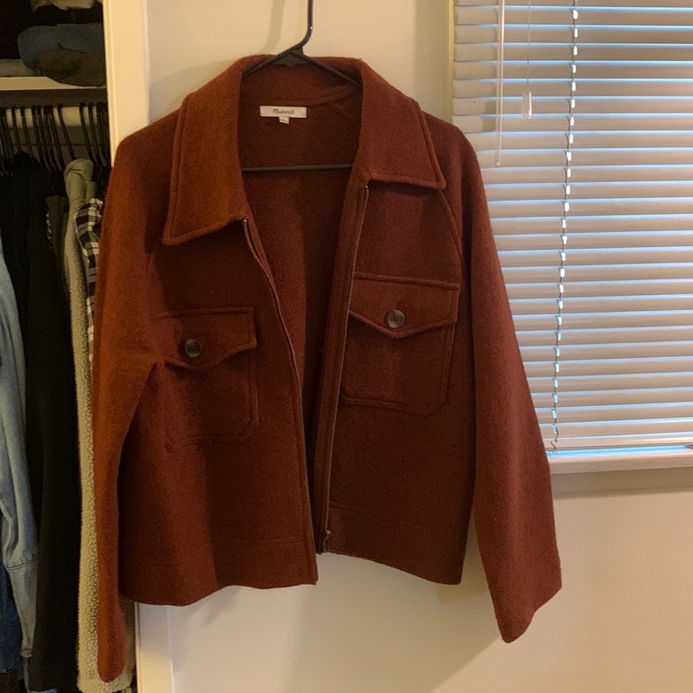 Rust shacket